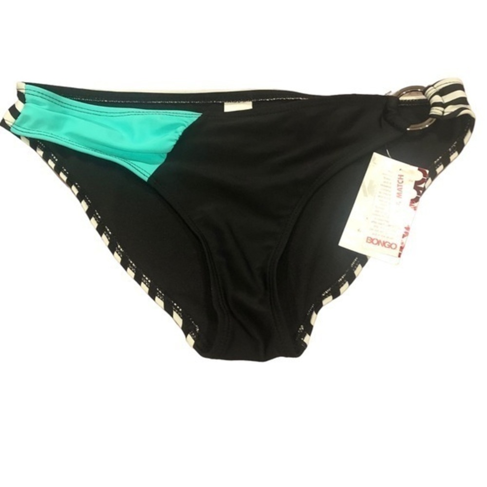 BONGO STRIPED BIKINI COLORBLOCK BOTTOM M